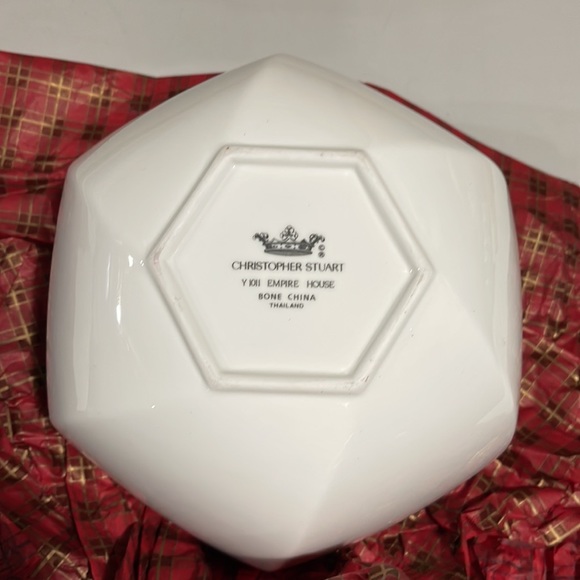 Christopher Stuart Bone China Bowl 7 1/2 “ diameter - Picture 2 of 2